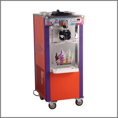 China 3 Flavors Soft Serve Ice Cream Making Machine With Stainless Steel 1 Year Warranty for sale