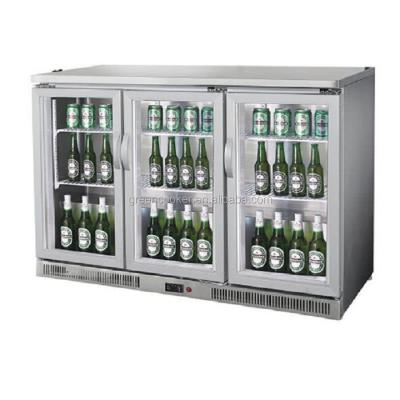 China Porta de vidro Mini Beer Counter Bar Fridge à venda