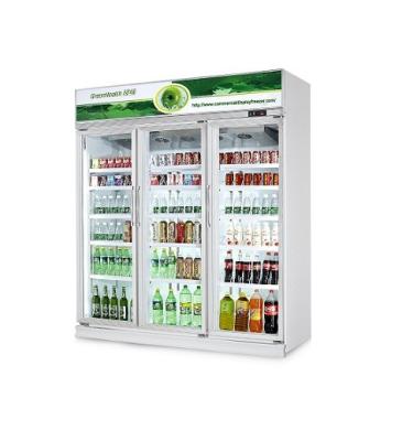 China Commercial Drinks Fridge Soft Drinks Display Fridge / Refrigerator Showcase for sale