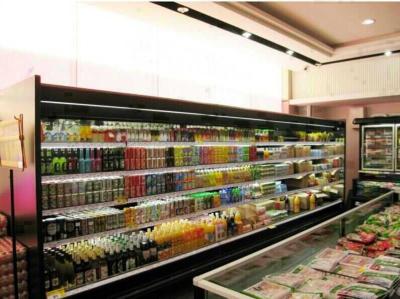 Chine Réfrigérateur d'affichage de Multideck de centre commercial d'OEM avec le compresseur de Copeland à vendre