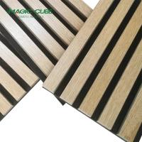 Quality Customized Akupanel Hout Vertical Timber Slat Wall For Auditorium for sale
