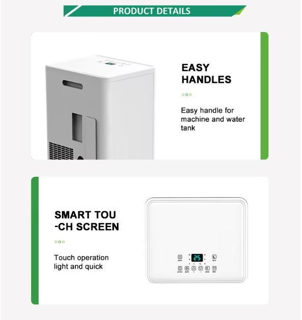 Additional product view showing portable air conditioner features