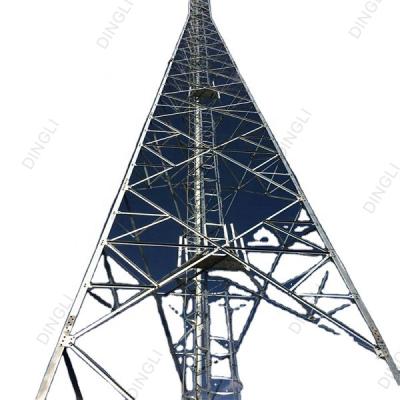 China Self Supporting Galvanized Angle Lattice Steel Towers For Telecommunication for sale
