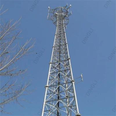 China Q355 30 Meter Mobile Telecommunication Lattice Steel Tower for sale