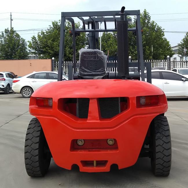 6 Ton 6t Counterbalanced Diesel Forklift Truck Toyota 7 Model Ce ISO with Isuzu 6bg1 Engine