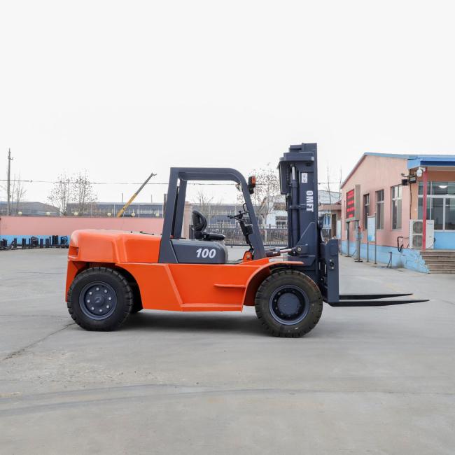 Hyster/Yale/Linde/Tcm/Nissan/Heli 10t 10ton Counterbalanced Diesel Forklift Trucks 10000kg Toyota Model CE with Japanese Isuzu Mitsubishi Engine Fork Lift