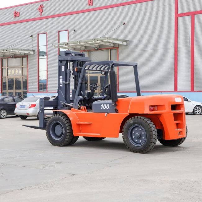Hyster/Yale/Linde/Tcm/Nissan/Heli 10t 10ton Counterbalanced Diesel Forklift Trucks 10000kg Toyota Model CE with Japanese Isuzu Mitsubishi Engine Fork Lift