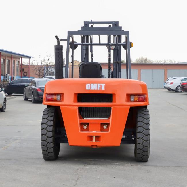 Hyster/Yale/Linde/Tcm/Nissan/Heli 10t 10ton Counterbalanced Diesel Forklift Trucks 10000kg Toyota Model CE with Japanese Isuzu Mitsubishi Engine Fork Lift