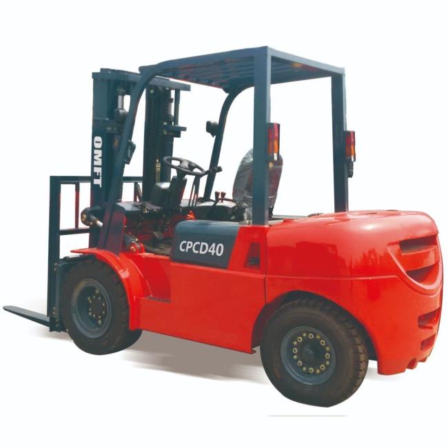 2021 Hot Sale Heavy 4000 4500 5000 Kg Diesel Forklift 4-Wheel Diesel Fork Lift