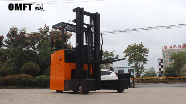 4-Direction 1t 1.5t 2t 2.5t 3ton Very Narrow Aisle Electric Reach Truck Stacker with Battery Charger 3m~12m Tcm/Linde/Yale/Toyota/Crown/Hyster/Heli/Ep/Hangcha