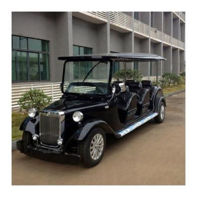 China Wholesale And Retail China Supplier Villa 8 Seat 48V Electric Club Trolley Tour Electric Classic Car à venda