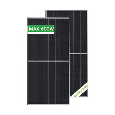 China 600 watts mono Perc Half Cell Solar Panels IP68 com Backsheet branco à venda