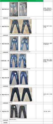 China Trend Button Fly Jeans Custom Logo Stretch Denim Pants Men Casual Jeans 73 for sale