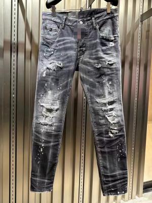China Trend Men Blue Jeans Stretch Denim Pants Fashion Slim Fit Casual Jeans 15 for sale