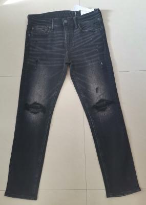 China Full Length Fashion Men Jeans Denim Pants Slim Trend Casual Jeans MNJN1879 for sale