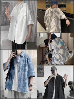 China Custom Polo Dress Shirts Fashion Short Sleeve Shirts Casual Wear Kcs18 for sale