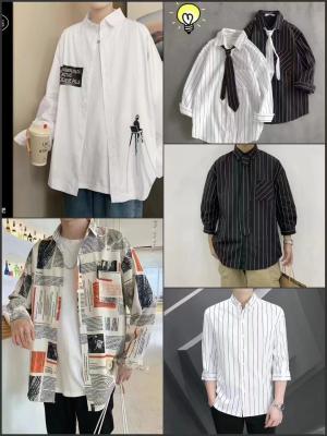 China Custom Polo Dress Shirts Cotton Polyester Men Shirts Casual Wear Kcs29 for sale
