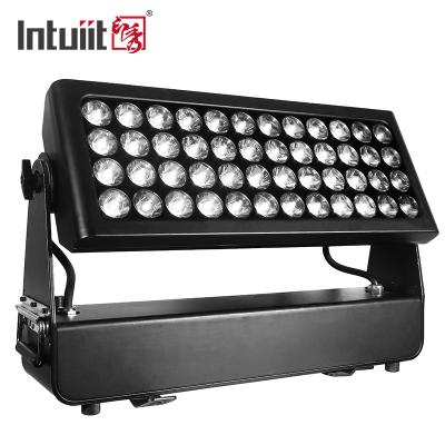 China IP65 Led Flood Light 48PCS 10W RGBW 4 In1 LED Outdoor City Color Wasll Washer For Garden Park Hotel Events for sale