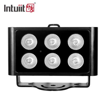 China Waterproof Outdoor Led Par Lights Stage 6x5w City Color Wash Wall Washer Led Flood Light for sale