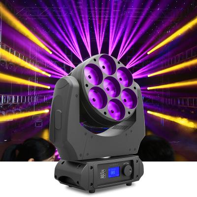 China TV Studio 7x40w 4 In 1 Rgbw Beam LED Moving Head With Beam Effect Stage Light for sale
