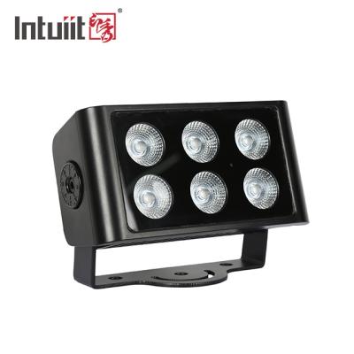 China Waterproof 6 × 5 Watt RGBW 4 In 1 LED Stage Flood Lights for sale