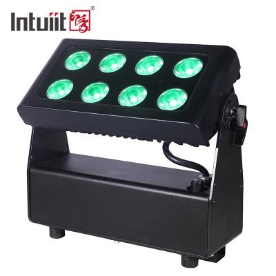 China ROSH Battery Powered LED Stage Lights RGBWA + UV 6 In 1 RGBW Led Flood Spotlights DMX512 for sale