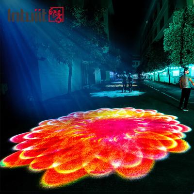 China 400W LED Water Wave Gobo Light Projector Dynamic Logo Outdoor Street Landscape Advertising Light for sale
