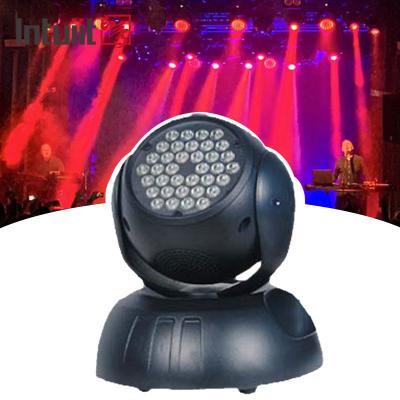 China 12CH Stage LED Effect Light Rgbw Led Moving Head 36*3w For Dj Project for sale