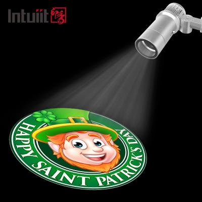 China outdoor ip65 zoom pattern rotation led advertising light festival wedding logo gobo projector for sale
