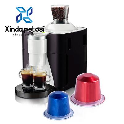 中国 ネスプレッソ・ムティ・カラー生産ラインのための複製可能なコーヒーカプセル リサイクル アルミニウム 販売のため