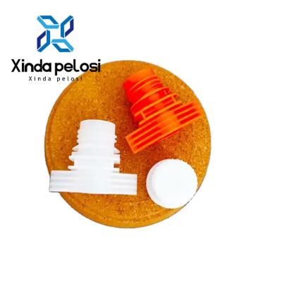 中国 スタンドアップポッチキャップ プラスチック食品スプートカバー 柔軟なパッケージキャップ フィットメント ISO9001 販売のため