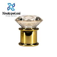 Quality Gold Perfume Bottle Cap Replacement Cosmetic Luxury Shiny Transparent for sale