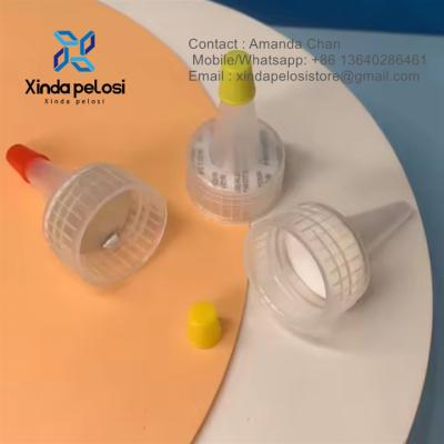 中国 new Sterile Individual Packaging Transparent White PVC Droppers For Glass Vials Bottles for sale 販売のため