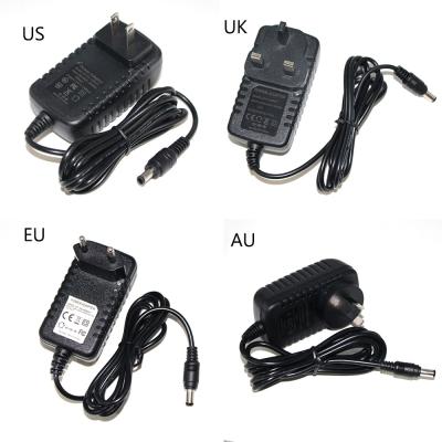 China DC 12V 2A Power Supply For Cctv Ip Camera Charging Ac Adapter 12V Dc 5.5Mm Jack for sale