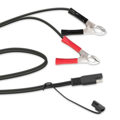 China 1.5ft 14AWG Battery Alligator Crocodile Clip To SAE Connector Extension Cable 12V Quick Release Adapter Clips Disconnect for sale