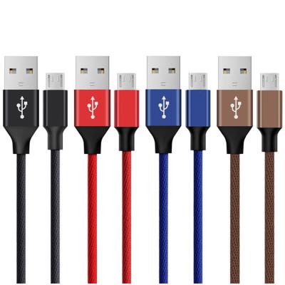 China High Speed Data and Charging V8 Micro USB Cable 1m 1.2m for Black/White Mobile Phone for sale