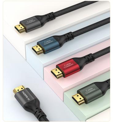 Chine 48 Gbps 8K60Hz 4K120Hz 8K HDMI 2.1 câble HDMI2.1 M à M câble avec veste en PVC à vendre