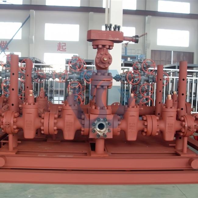 API 16C High Pressure Oil Well Drilling Choke Manifold And Kill Manifold For Oilfield