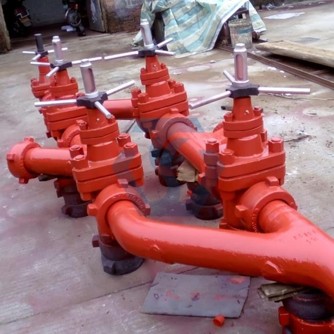 API 16C High Pressure Oil Well Drilling Choke Manifold And Kill Manifold For Oilfield