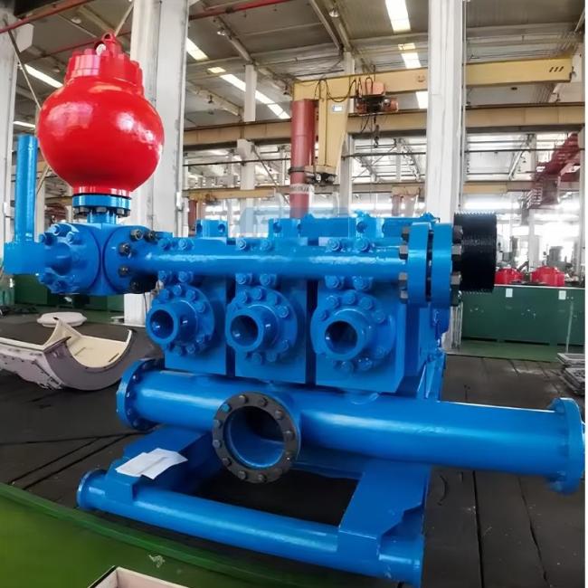 API 7K Oilfield Drilling Rig Solids Control Equipment Triplex Drilling Mud Pump And Spare Parts