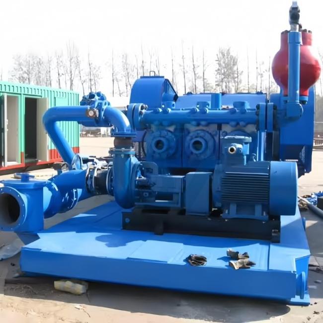 API 7K Oilfield Drilling Rig Solids Control Equipment Triplex Drilling Mud Pump And Spare Parts