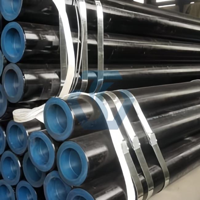 API Standard Round Hot Rolled Welded Or Seamless Mild Carbon Steel Line Pipe For Oil Pipeline Construction