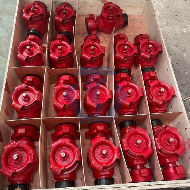 Alloy Steel Oil Field Well Drilling Equipment High Pressure 1" 2" 3" Male Female Half Union Ends Plug Valve Assembly