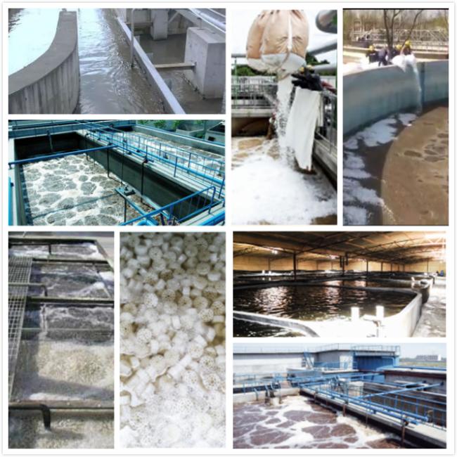 MBBR sewage treatment plant with mbbr technology small biological filter suspension plastic bio media in india