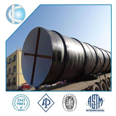 China 3PE 2PE Fbe Coating Anti Corrosive Welded Carbon Steel Pipe Q235 Q345 for sale