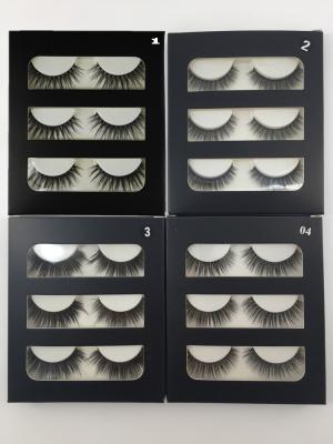 China 3d Magnetic Eyelashes Sythenic Beautiful Fake Eyelashes With 4 Type for sale