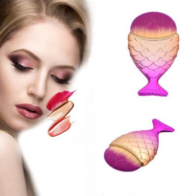 China Basic Mermaid Full Makeup Brush Set Lightweight For Foundation And Contouring for sale