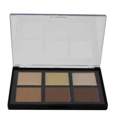 China Face Makeup Highlight And Contour Products 180g Weight With 6 Colors for sale