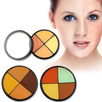 China Create Your Own Concealer Makeup 4 Colors Face Makeup Concealer Palette for sale