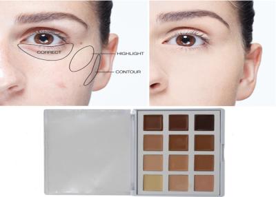 China Beauty Product Makeup Cosmetics Concealer Palette With 12 Nice Colors for sale